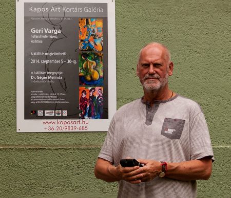 Geri Varga kiállításának megnyitója a Kapos Art Kortárs Galériában