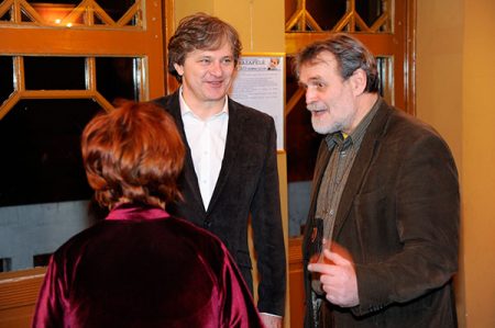 Stamler Lajos kiállítása a kaposvári Csiky Gergely Színházban 2014. február 07.